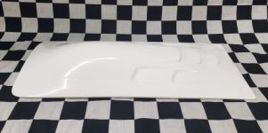 Replacement Cowl/Hatch for Delta Force 35 Mono : WHITE